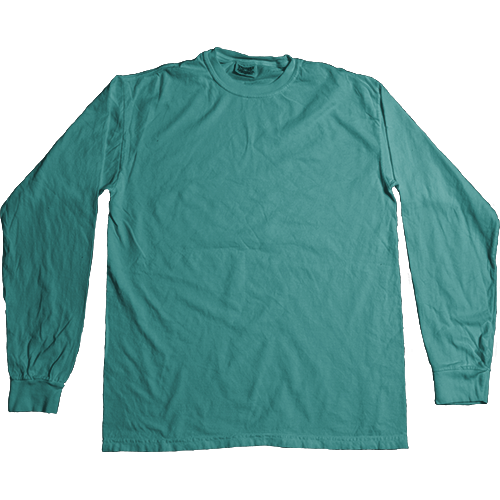 seafoam long sleeve shirt